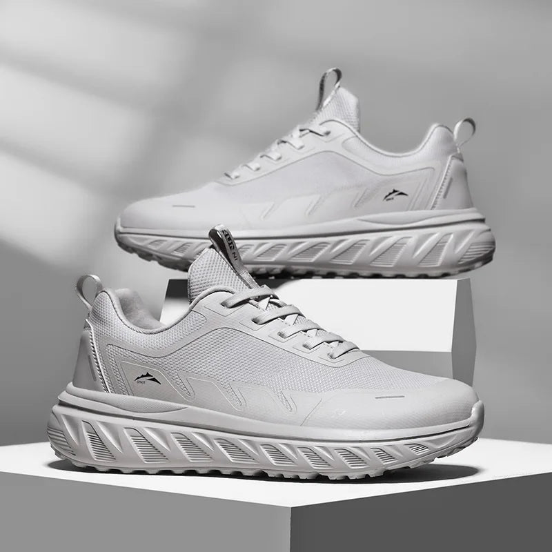 Mens Running Shoes Autumn New Breathable Mesh Fashion Casual Sneakers Outdoor Lightweight Snug Tennis Training Shoes