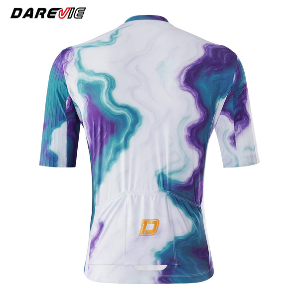 អាវយឺតជិះកង់ DAREVIE Aero ល្បឿនលឿន UV 40+ Pro Level សម្រាប់បុរស អាវ Maillot ស្រូបយកសំណើម ស្ងួតរហ័ស