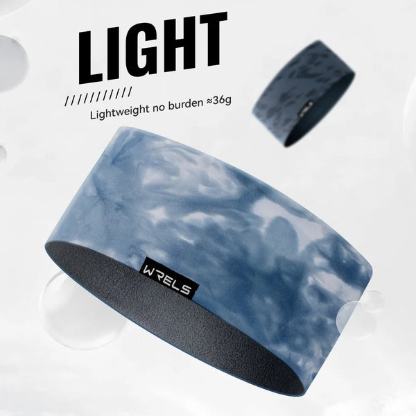 WRELS Ear Warmers Headband Windproof Sweat Wicking Cold-Proof Ear Covers Ski Sport Headband Men Women Outdoor Running Hair Band