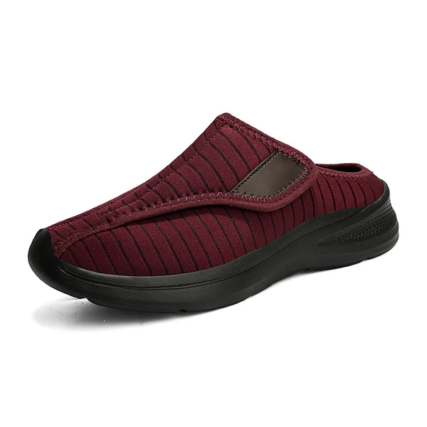 Summer Half Shoes Women Men Mesh Wide Foot Shoes Cover Toes Slippers Breathable Comfortable Unisex