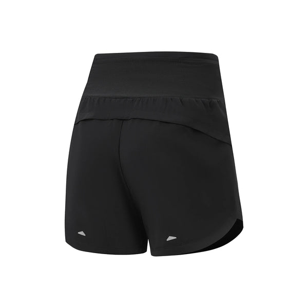 ខោរត់អាជីព Li-Ning សម្រាប់នារី LN DRY ការពារកម្តៅថ្ងៃ 88% Polyester 12% Elastane ខោ Lining ឆ្លុះបញ្ចាំង AKSW120