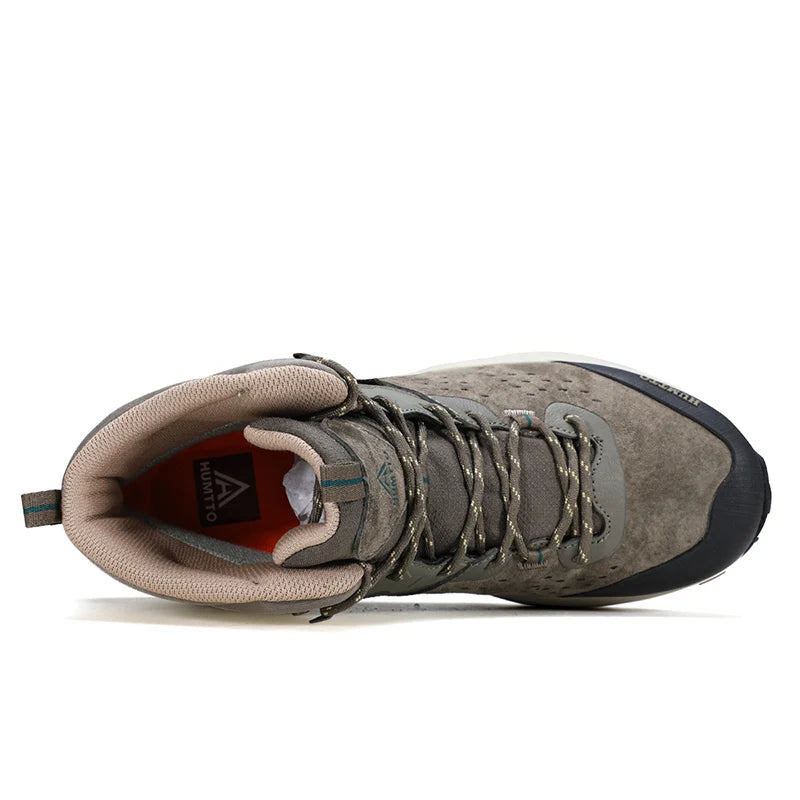 HUMTTO Men Hiking Boots Breathable Sneakers for Man Non-slip Outdoors Walking Designers Men's Sports Shoe Winter Trekking Shoes
