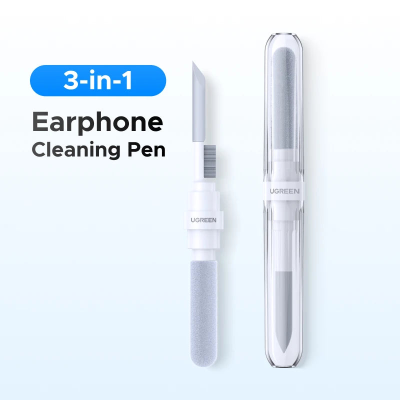 UGREEN Bluetooth Earphone Cleaning Tools for Airpods Pro Earbuds Case Cleaning Pen Bursh Kits for Samsung Xiaomi Airdots Huawei