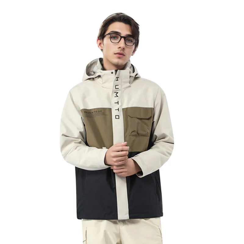 HUMTTO Waterproof Men's Jacket Autumn Winter Keep Warm Women's Camping Hiking Jackets Ladies Jackets Outdoor Windbreaker Coats