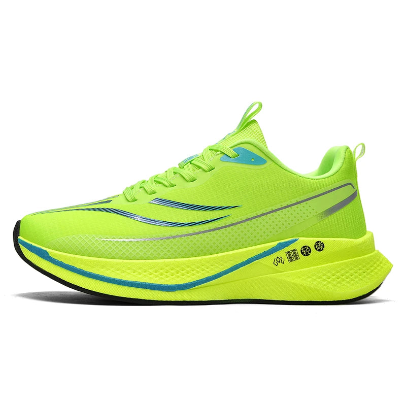 Unisex Sports Shoes Trendy Mesh Breathable Soft Thick Soled Non Slip Fitness Shoes 2026 New Outdoor Running Shoes for Men