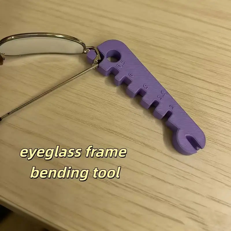 2pcs Eyeglass Leg & Nose Pad Tool – Sturdy Frame Adjuster, Stylish Home Accessory for Glasses Care