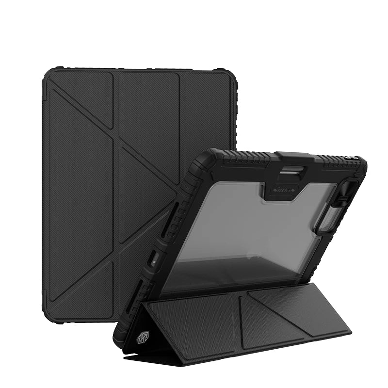 Nillkin for iPad Pro 13 inch Case for iPad Pro 11 2024 Cover for iPad Air 13 2025 Multi-angle Folding Lens Protection for Air 11