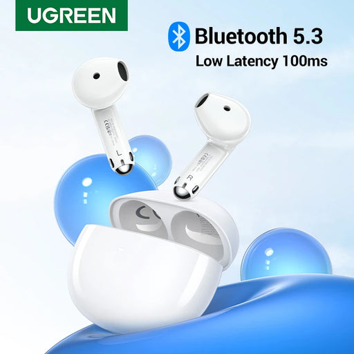 new UGREEN HiTune H5 TWS Earphones Wireless Headphones TWS Earbuds Double Mic Call Noise Reduction In-Ear Handfree Earbuds