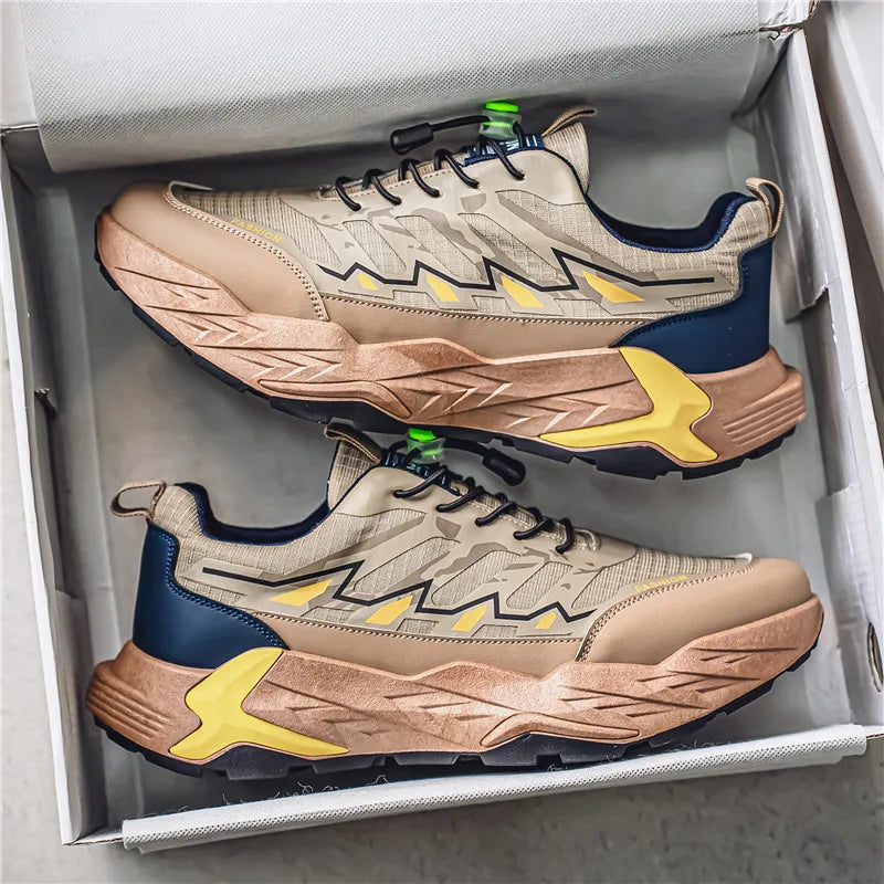 Mens Running Shoes 2025 New Anti Slip Wear-resistant Walking Training Gym Daily Sports Shoes Trendy Sneakers for Man