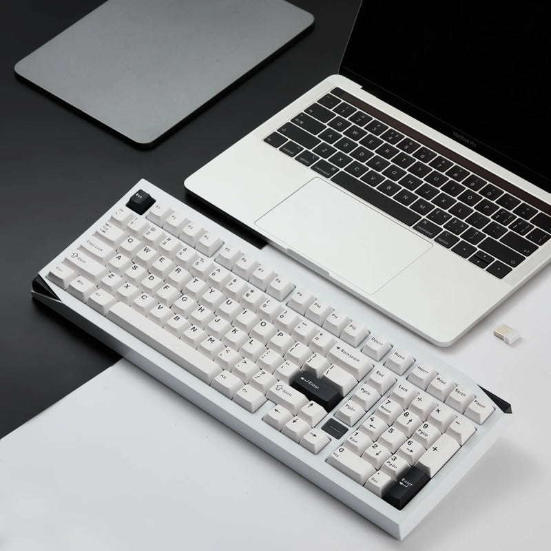 Akko Mineral 02 Keyboard/Barebone Kit Aluminum 102 Keys VIA RGB Hot Swap Tri-mode Wireless Custom Mechanical Keyboard/Kit Gasket