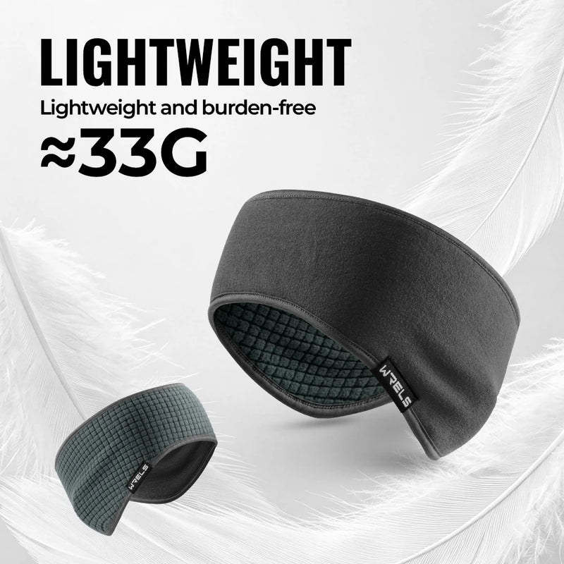 WRELS Earmuffs Windproof Warm Ear Warmers Fleece Headband Breathable Elastic Anti Cold Men Women Running Riding Skiing Ear Cover
