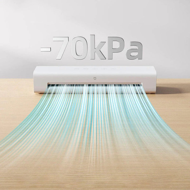 MIJIA Vacuum Sealer Machine,70kPa Suction ,Dry/Moist Modes,10 Vacuum Bags External Vacuum System,Vacuum Food Sealers,CN Version