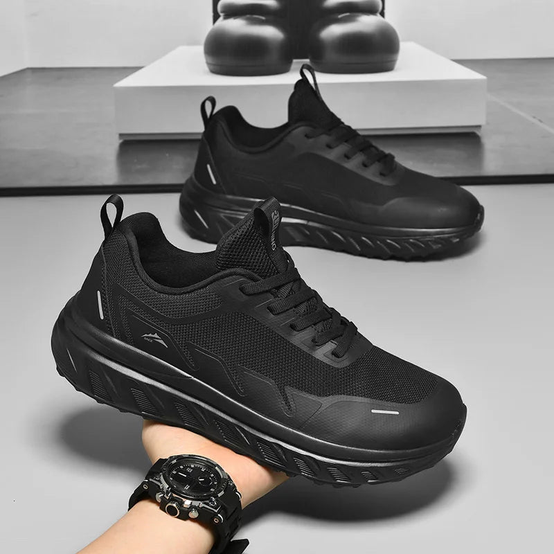 Mens Running Shoes Autumn New Breathable Mesh Fashion Casual Sneakers Outdoor Lightweight Snug Tennis Training Shoes