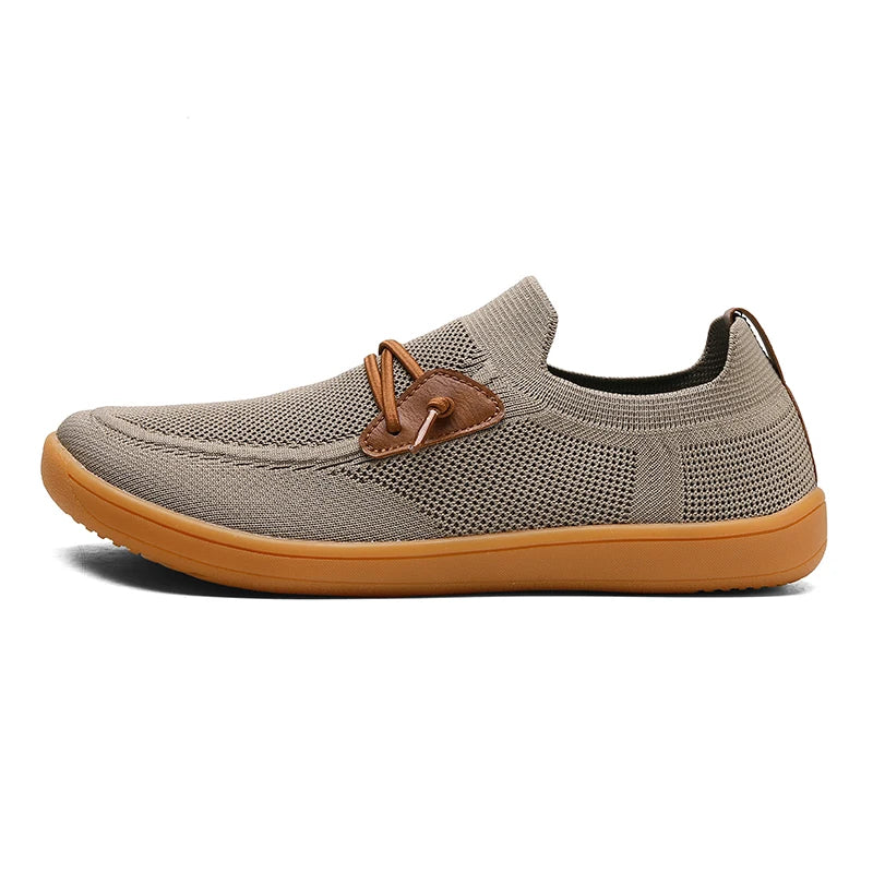 Men Casual Shoes Slip on Breathable Lightweight Mesh Daily Commute Summer Walking Shoes 2026 New Comfortable Flat Tennis Shoes