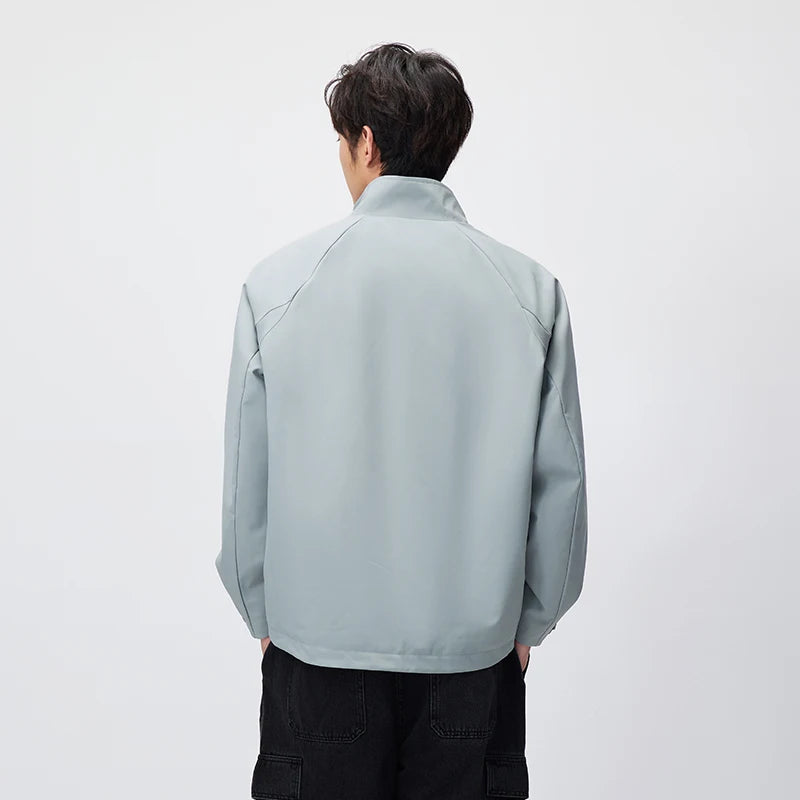 Semir Men Jacket Stand Collar Protective Loose Outdoor Sport Utility Casual Autumn Outerwear Urban Daily Wear 2026