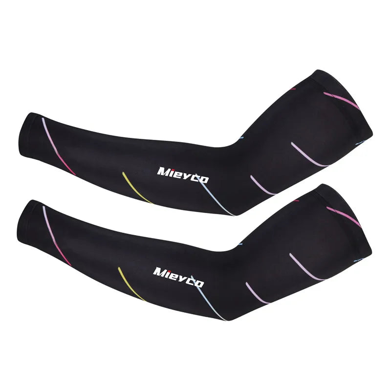 UV Protection Arm Sleeves for Men Women, Sun Protection Cycling Arm Cover, Breathable MTB Bicycle Running Sunscreen Arm Warmer C