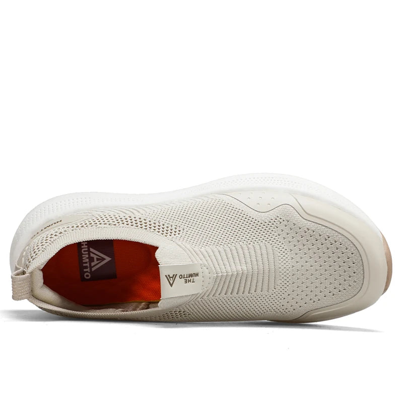 HUMTTO Breathable Running Shoes Slip-on Sneaker for Woman Low-top Walking Casual Women's Sports Shoes Summer Leisure Sneakers