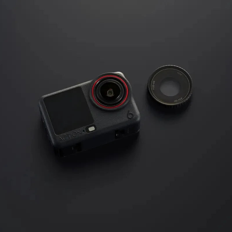 DJI Osmo Action 6 Glass Lens Cover Made of high-strength glass, this cover resists drops and scratches Original in Stock