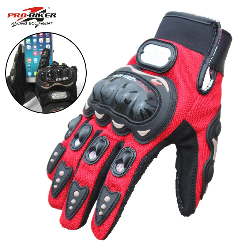 Pro-Biker Motorcycle gloves Luva Motoqueiro Guantes Moto Motocicleta Luvas de moto Cycling Motocross gloves Gants