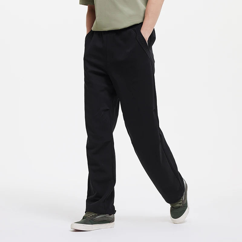Semir Men Pants Workwear 2026 Parachute Knitted Loose Fit Straight Urban Casual Everyday Style Soft Comfortable Daily Wear
