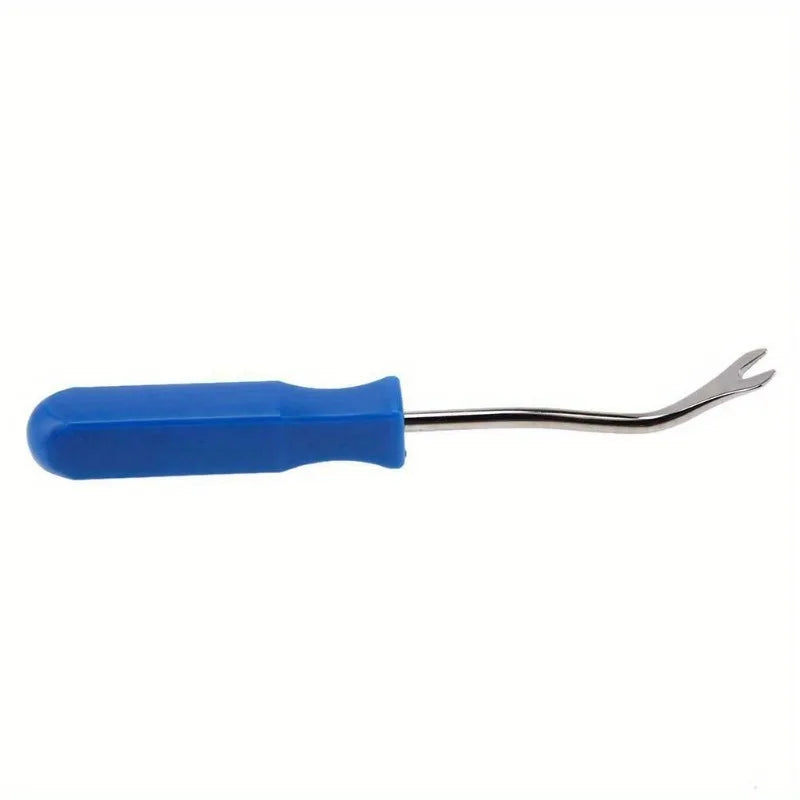 2pcs Blue screwdriver Tools for Removing Car Door Trim Panels And Fasteners, Designed for Quick And Easy Clip Extraction.