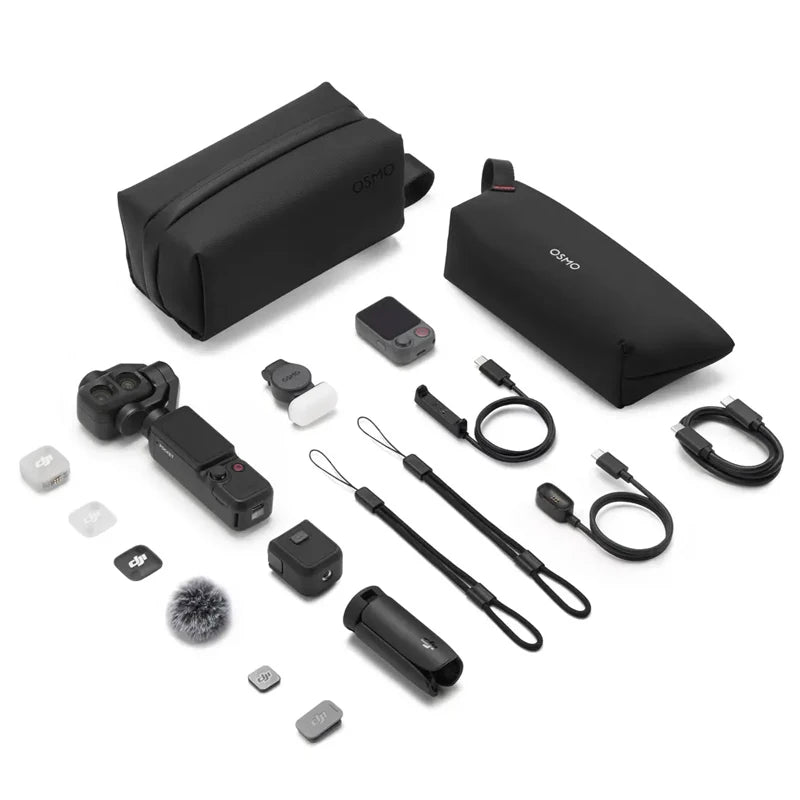 DJI Osmo Pocket 4P Dual-Lens Cinematic Pocket Gimbal Camera Enhanced 1-Inch CMOS & 17-Stop Dynamic Range