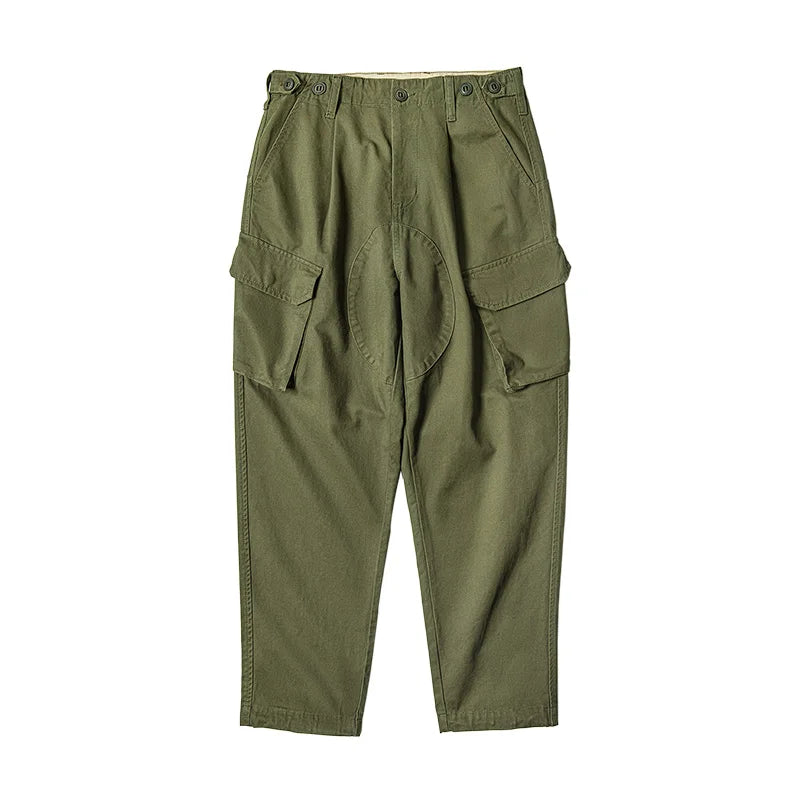ខោ Maden Vintage Tactical Cargo៖ ខោជើងវែងកប្បាស ១០០% មានហោប៉ៅធំសម្រាប់ស្លៀកតាមផ្លូវ