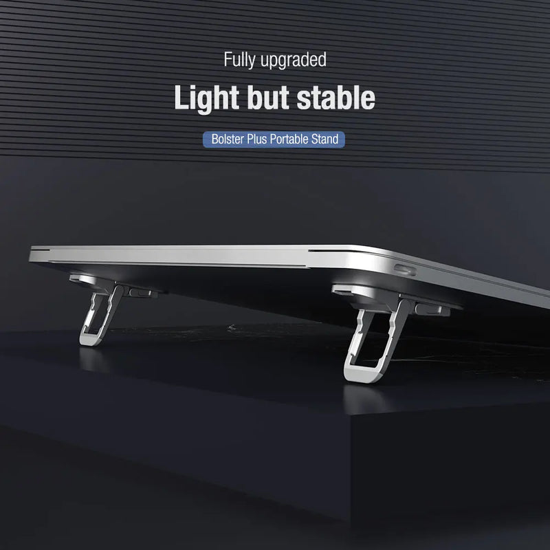 NILLKIN 1 Pair Laptop Stand Portable Aluminum Notebook Stand 11.6-17inch for iPad for Macbook Air for HP For Lenovo For Asus