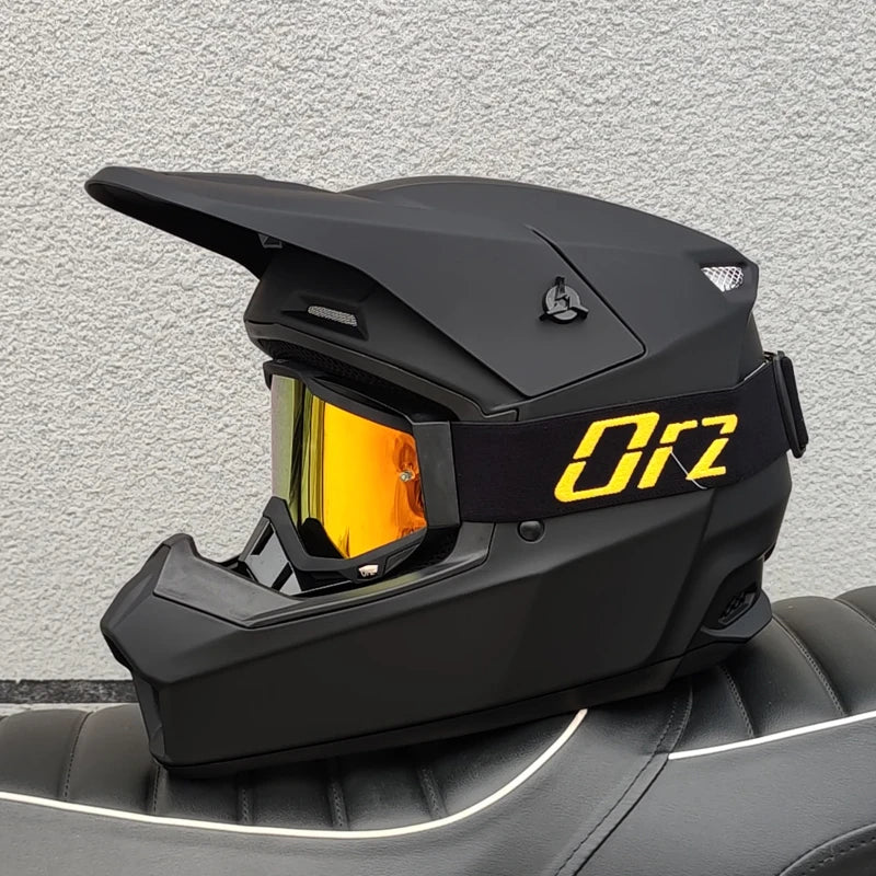 ORZ Latest Off Road Motorcycle Helmet Mountain Bike Speed Drop DH Helmet Capacetes de Moto Universal helmet