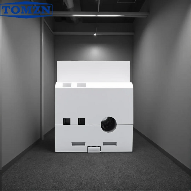 TOMZN WiFi Smart 6-in-1 DIN Rail AC Monitor–Voltmeter Current Power Factor Active KWh Energy Meter Frequency 110V–220V 100A TUYA