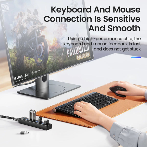 ORICO USB 3.0 HUB 7ports Splitter High-Speed Transmission Type C HUB laptop Expansion Computer Computer Accessories