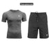 ROCKBROS Men's Tracksuit Gym Fitness Running 5 Pcs/Set Quick Dry Sweat-absorb Compression Sport Suit Clothes Jogging Sport Wear Two-piece set 1 CHINA