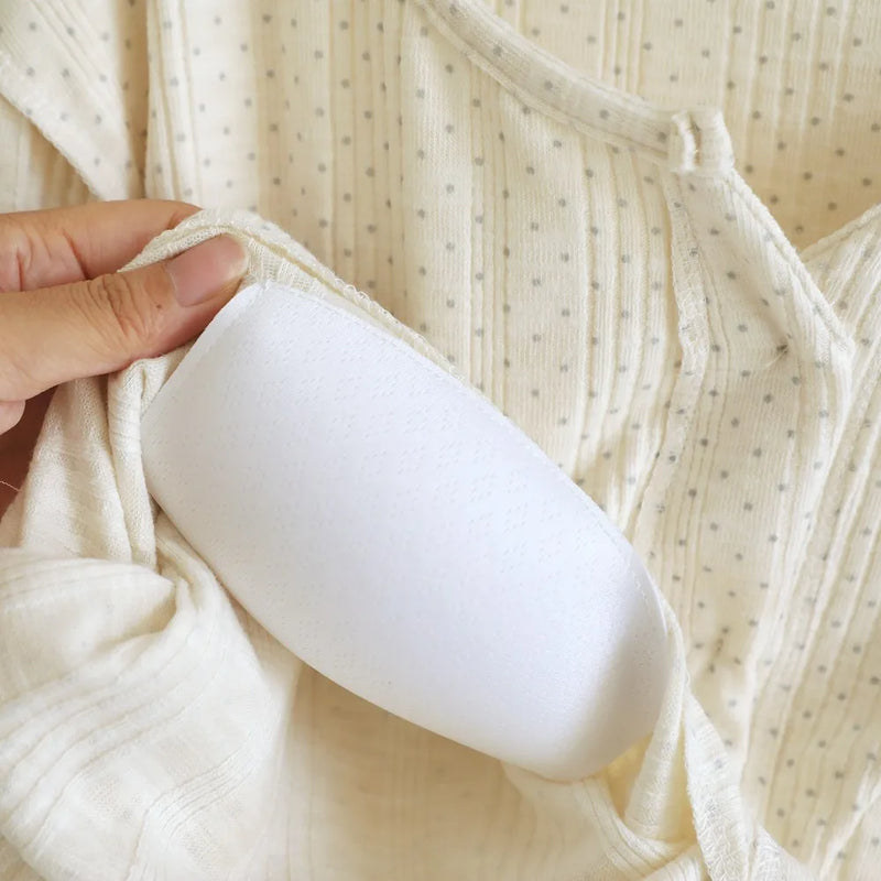 Knitted Cotton Sleepwear Lady Long-sleeved TrousersTwo-piece Spring Autumn Women's Home Wear Pyjama Set New Arrival Homewear