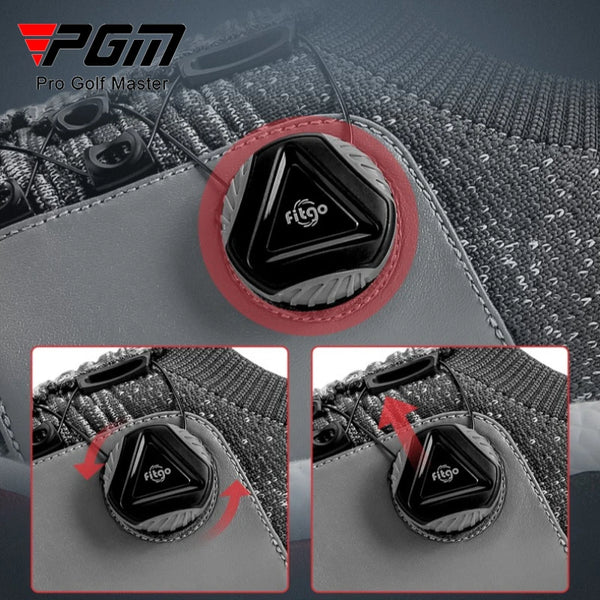 PGM Men's Golf Shoes Summer Mesh Rotating Buckle Lightweight Breathable Sports Shoes Factory Direct Sales XZ182