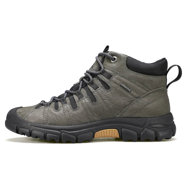 HUMTTO Outdoor Snow Men's Sports Shoes Warm Hiking Shoes for Men Winter Camping Trekking Boots Non-slip Safety Work Sneakers Man