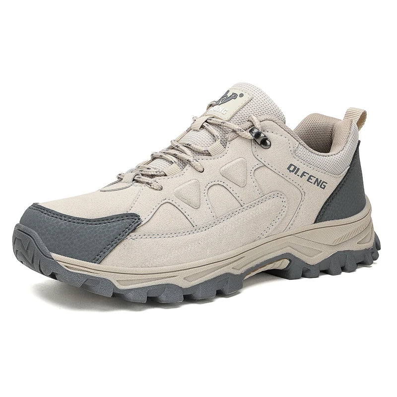 Men's off-road hiking sneakers four season Non-slip comfort outdoor casual walking shoes fashion plus size sports running shoes