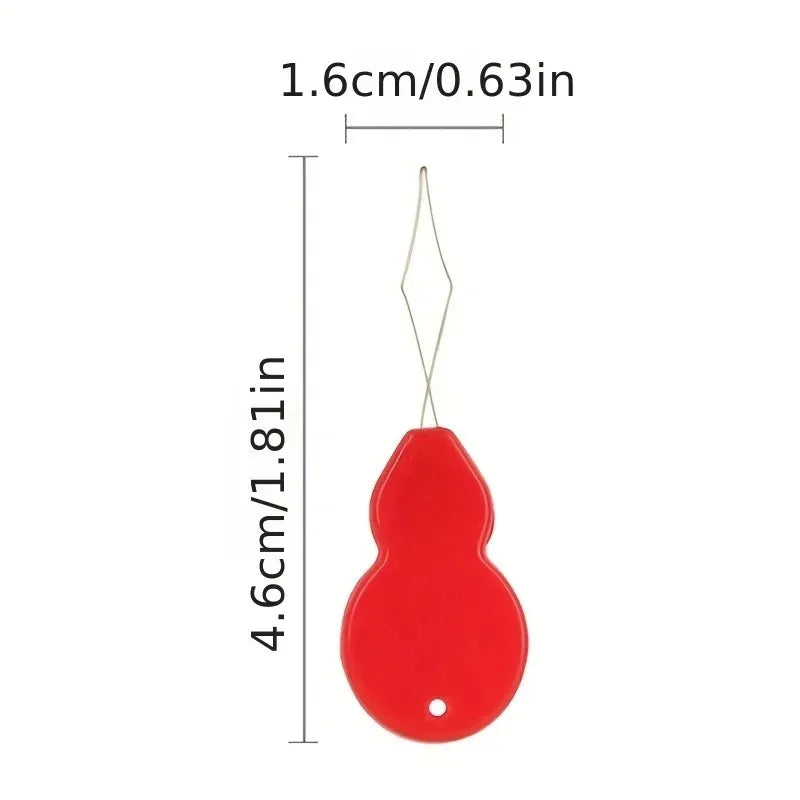 2/4pcs Plastic Thread Thread-Easy Thread Hand Sewing,Knitting, Quilting, Needle Thread Sewing Thread Thread,Thimble Loop Art