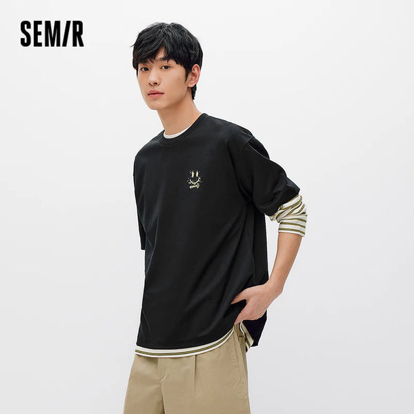 Breathable Short Sleeve Summer 2026 Niche Printed Graphic Loose Fit Everyday Casual Top