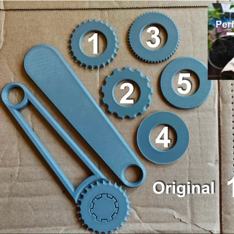 1set  Adjustable Hand Hole Punch Set Accessories, Roller Manual Cardboard Punch Tool for DIY Craft Card Making Box Modification