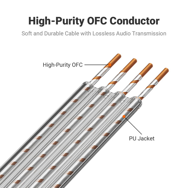 ឧបករណ៍ពង្រីកសំឡេងកាស Fosi Audio D2 USB DAC ធ្វើពីអាលុយមីញ៉ូម គាំទ្រអាដាប់ទ័រ USB-C ទៅ 3.5mm បញ្ចូលមីក្រូហ្វូន បន្ទះឈីប CX31993