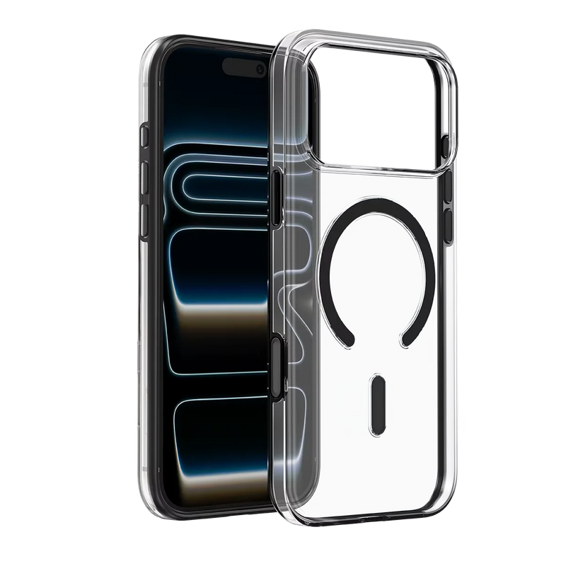 ORICO Magnetic Phone Case for iPhone 17 Clear Proof Slim Rugged Shockproof Protective