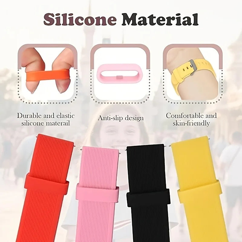5/10pcs Multi-Color Band Keeper,Magic Band Locks,Silicone Material,Security Loop Compatible with Fitbit Charge,sport wristbands.