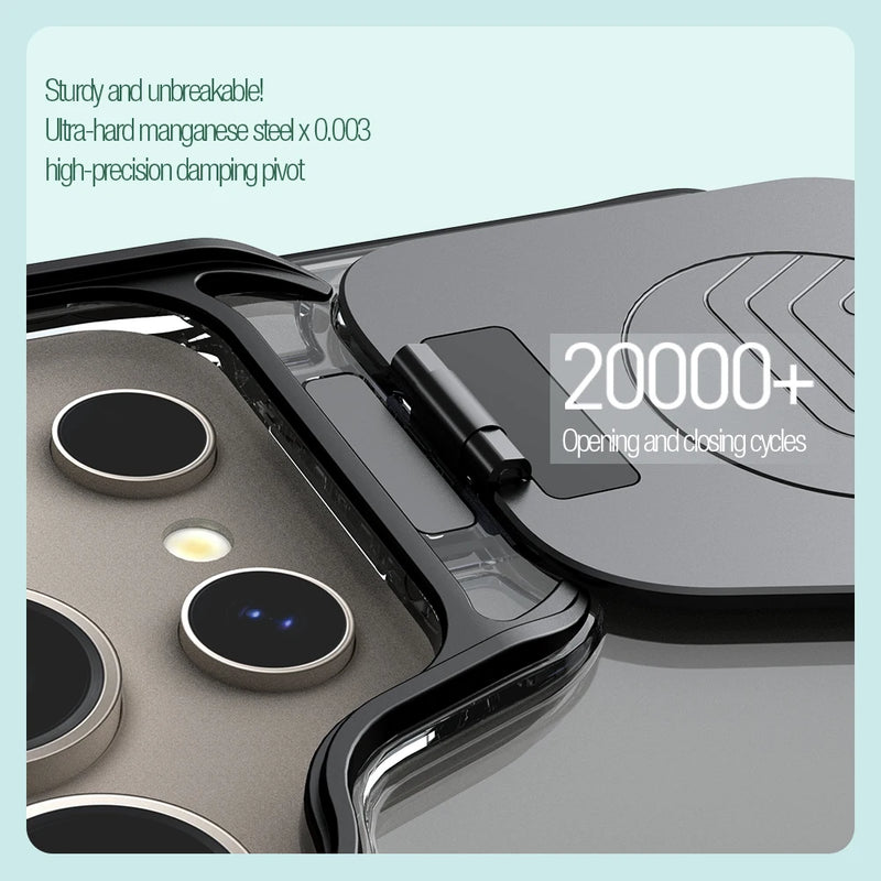 Nillkin For Samsung Galaxy S24 Ultra Magsafe Case for Samsung S24 Ultra Magnetic Anti Shockproof Back Cover With Camera Holder