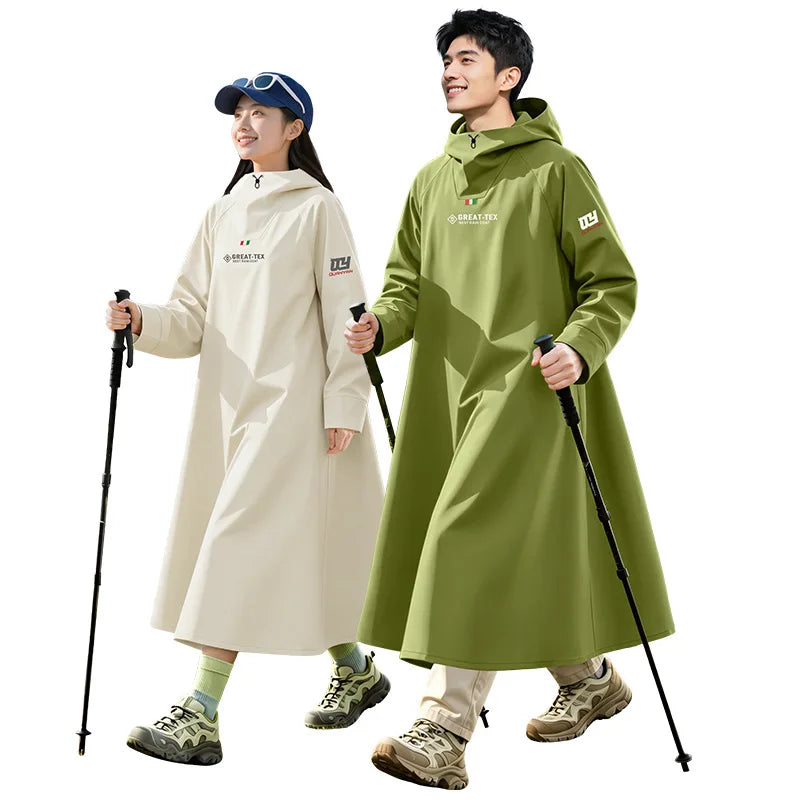 អាវភ្លៀង Poncho សម្រាប់បុរស និងស្ត្រី ការពារព្យុះភ្លៀងពីយានយន្តអគ្គិសនី អាវភ្លៀង Poncho សម្រាប់បុរស និងស្ត្រី