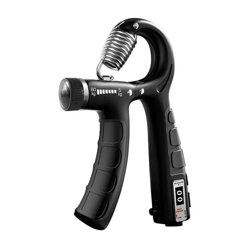 Adjustable Electronic Counting Grip Strength Device 10-100kg, Suitable for Male and Female Muscle Exercise and Fitness, Hand Str