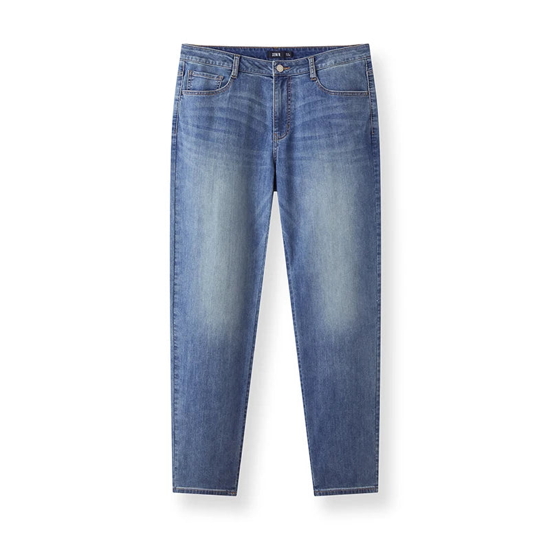 Semir Men Jeans Vintage 2026 Washed Stretch Straight Urban Casual Everyday Style Soft Comfortable Daily Wear Trendy Versatile