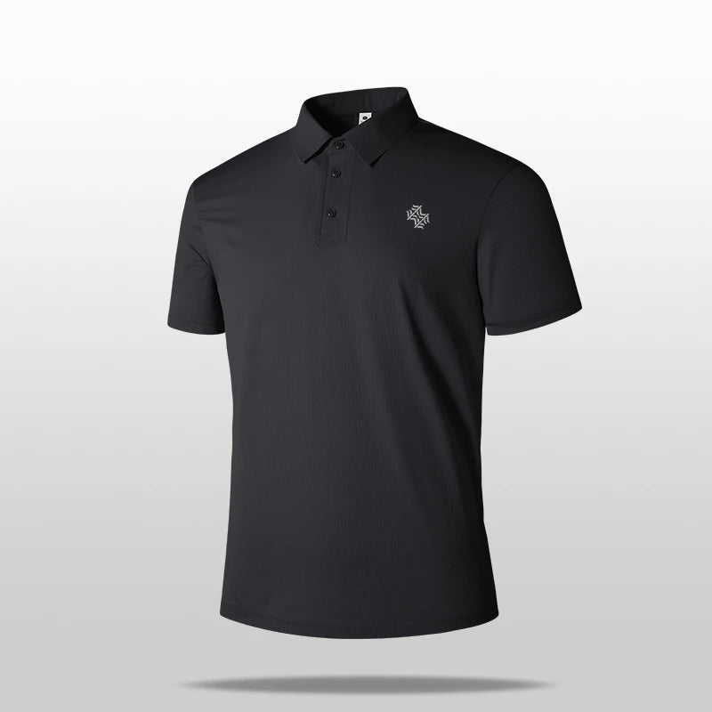 SBWL High-quality Summer Men's Outdoor Sports Golf Polo Shirt for Casual Running Sports Short-sleeved Design POLO Tops