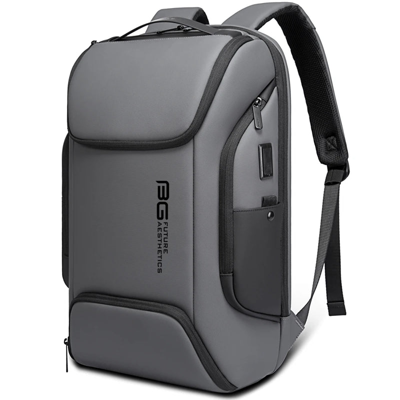 BANGE Business USB Charging Smart Backpacks Fits 15.6 Inch Laptop Commute Backpack WaterProof Carry On Bag for Men Travel Bags