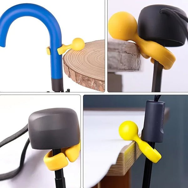 5pcs Umbrella Stand/Cane Stand, Portable  Support Accessories, Anti-Fall, Classic Style, Plastic, Home Umbrella Organizer