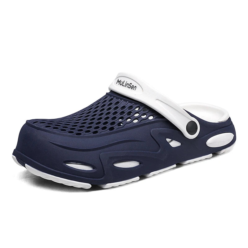 Men's Classic EVA Clogs Breathable Lightweight Anti slip Outdoor Garden Slippers summer New fashion casual soft sole beach shoes